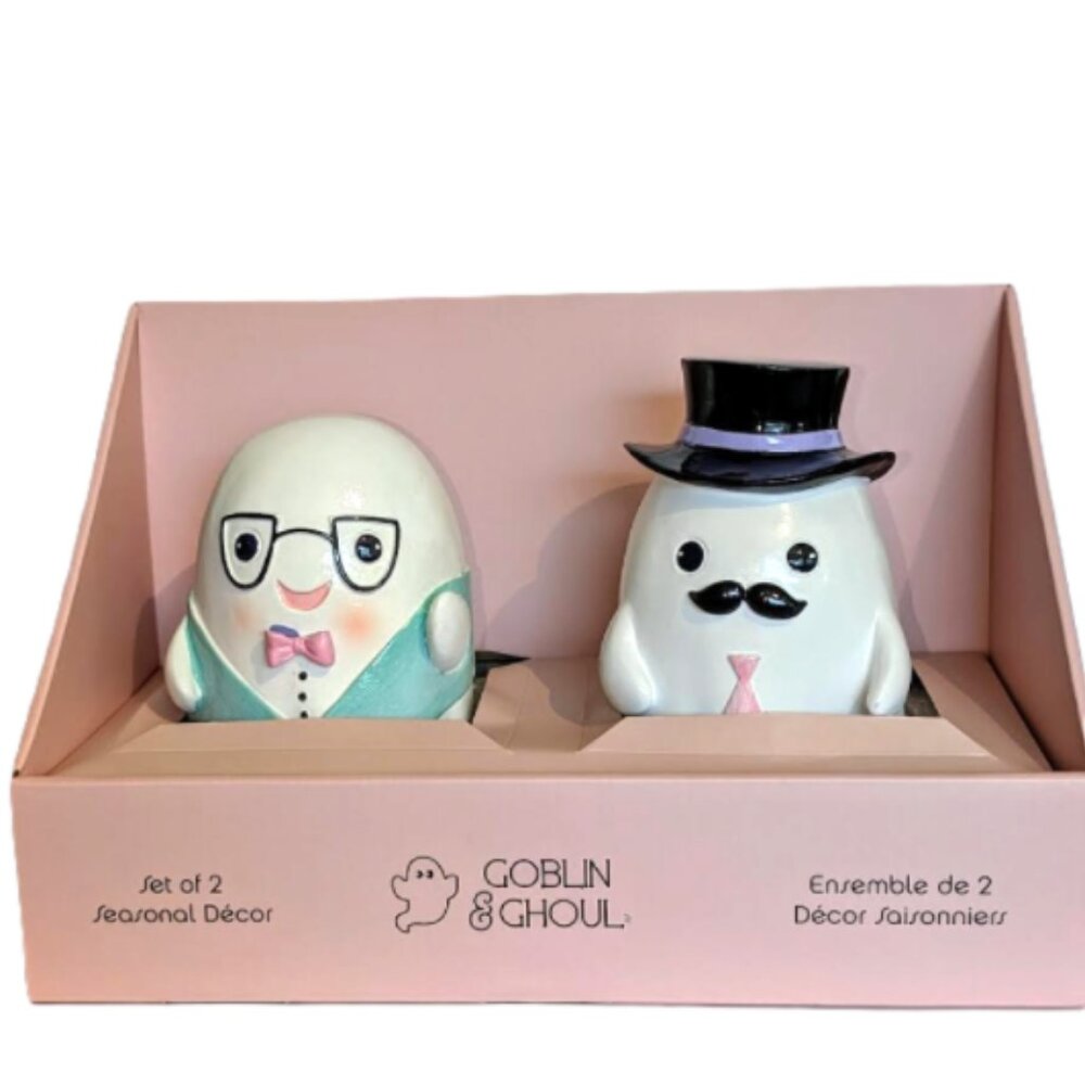 Adorable Halloween Goblin & Ghoul Ghost Figurines Home Decor
